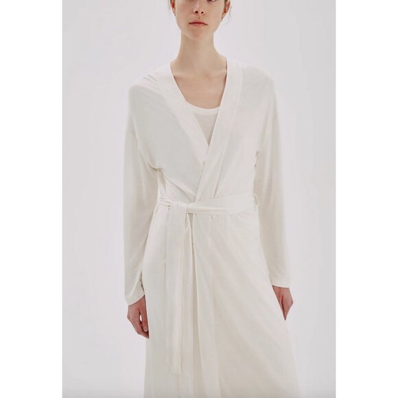 Another Tomorrow Elongated Robe Sample in Periwinkle Blue - SM - NWT - Picture 6 of 10